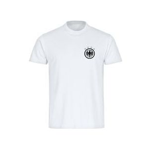 multifanshop Kinder T-Shirt - Germany - Adler Retro - Druck schwarz - Kind
