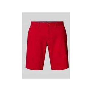 Slim Fit Chinoshorts aus Baumwoll-Elasthan-Mix