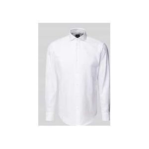 Regular Fit Business-Hemd mit Strukturmuster Modell 'Joe'