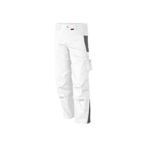QUALITEX HIGH QUALITY WORKWEAR Bundhose PRO weiß/grau Herren: 24