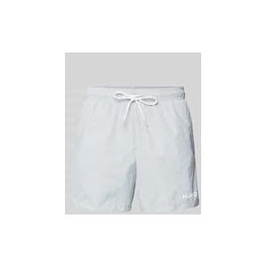 Relaxed Fit Badeshorts mit Label-Print Modell 'HAITI'