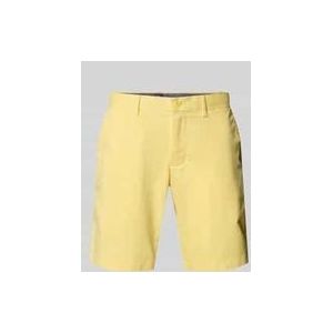 Slim Fit Chinoshorts aus Baumwoll-Elasthan-Mix
