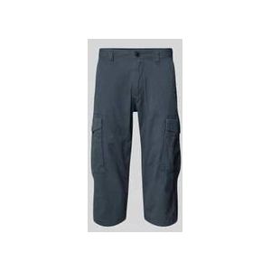 Relaxed Fit Bermudas aus Baumwoll-Mix