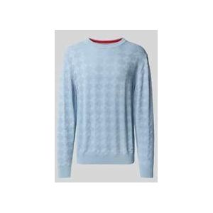 Strickpullover mit gerippten Abschlüssen Modell 'Sargyle'