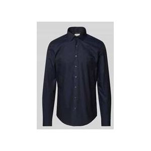 Slim Fit Business-Hemd mit Knopfleiste Modell 'Bari'