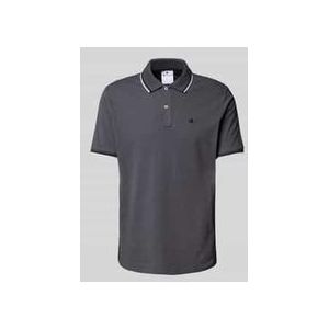 Regular Fit Poloshirt mit Logo-Stitching