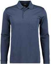 Soft Knit Polo Knopf Langarm Herren Poloshirt