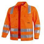 QUALITEX HIGH QUALITY WORKWEAR Bundjacke WQ warnorange Damen: 56 Herren: 62