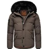 STONE HARBOUR Herren Winterjacke stylischer Winterparka mit abnehmbarer Kapuze Halvaar