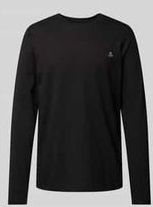 Regular Fit Langarmshirt aus reiner Bio-Baumwolle