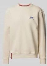 Sweatshirt mit Label-Print