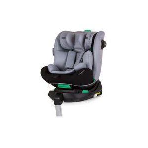 Chipolino Kindersitz i-Size Olympus (40-150cm) ISOFIX 360 Grad drehbar Stützbein grau