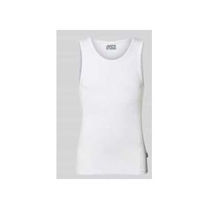 Tanktop mit Rundhalsausschnitt und Label-Detail