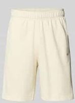 Relaxed Fit Sweatbermudas mit Logo-Stitching Modell 'ICONS'