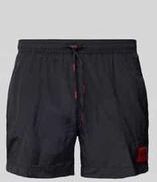Regular Fit Badeshorts mit Label-Badge Modell 'DOMINICA'