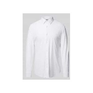 Slim Fit Businesshemd aus Feintwill mit Stretch-Anteil Modell 'HANK'