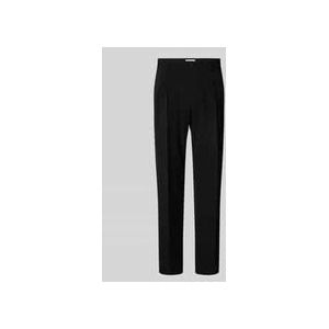 Regular Fit Hose mit Bundfalten und Viskose-Anteil Modell 'LEEK'