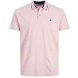 Jack & Jones Poloshirt LOGAN Polo Kurzarmshirt mit Kontraststreifen und Logo-Details