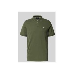 Regular Fit Poloshirt mit Logo-Stitching
