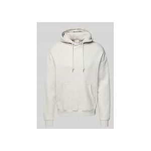 Hoodie mit Label-Stitching