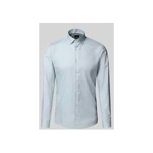 Super Slim Fit Business-Hemd mit Kentkragen