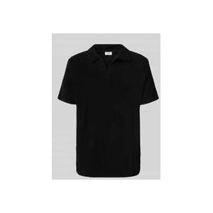 Regular Fit Poloshirt mit V-Ausschnitt Modell 'Antal'
