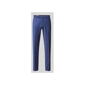 Slim Fit Anzughose mit Bügelfalten Modell 'Castello'