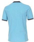 CASA MODA Poloshirt Polo Kurzarmshirt mit College-Kragen und Kontraststreifen