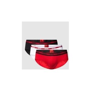 Slip mit elastischem Logo-Bund im 3er-Pack