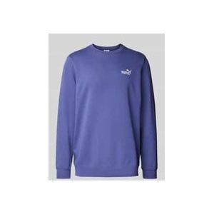 Sweatshirt mit Label-Stitching