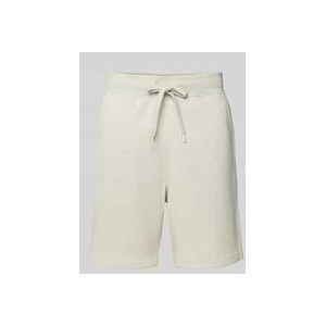 Sweatshorts mit Logo-Stitching