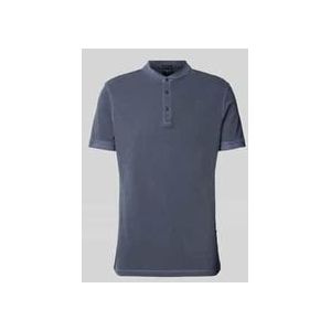 Regular Fit Poloshirt mit Stehkragen Modell 'Phillip'