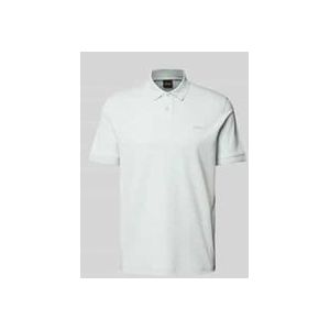Regular Fit Poloshirt mit Logo-Stitching Modell 'Interlock'