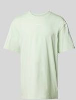 T-Shirt mit Label-Stitching