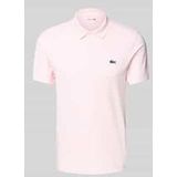 Regular Fit Poloshirt mit Label-Badge
