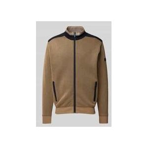 Regular Fit Sweatjacke mit Reißverschluss
