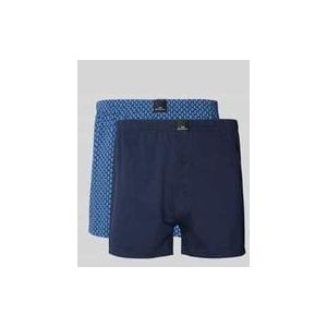 Boxershorts mit Label-Patch im 2er-Pack