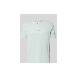 T-Shirt mit Label-Stitching