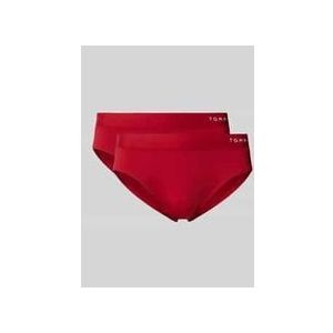 Badehose mit Label-Print