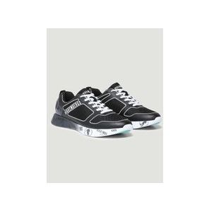 BIKKEMBERGS Schuhe Sneaker Flavio Logo Applikation und verstärkter Ferse