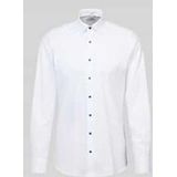 Slim Fit Businesshemd aus Baumwoll-Mix