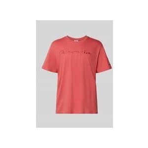 T-Shirt mit Label-Stitching Modell 'ICONS'