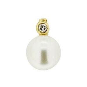 Orolino Anhänger 585 Gold mit Brillant 0,03ct. + Perle 7-7,5mm