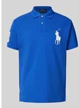 Regular Fit Poloshirt mit Label-Stitching