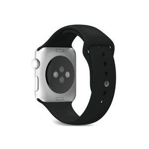 Apple Watch Series SE 1 (2020) GPS 40 mm - Aluminium Silber - Sportarmband Schwarz
