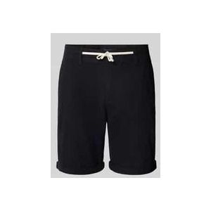 Regular Fit Leinenshorts mit Tunnelzug