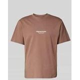 T-Shirt mit Label-Print Modell 'VESTERBRO'
