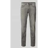 Tapered Fit Jeans im 5-Pocket-Design Modell 'Lyon'