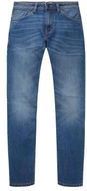 Tom Tailor Hose Josh Regular Slim Jeans mit Logo-Badge im Five-Pocket-Style