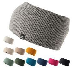 ALTIDUDE Merino Stirnband Hermit Ripp Strick Kopfband Ohren Schützer Lamm Wolle Farbe: beige